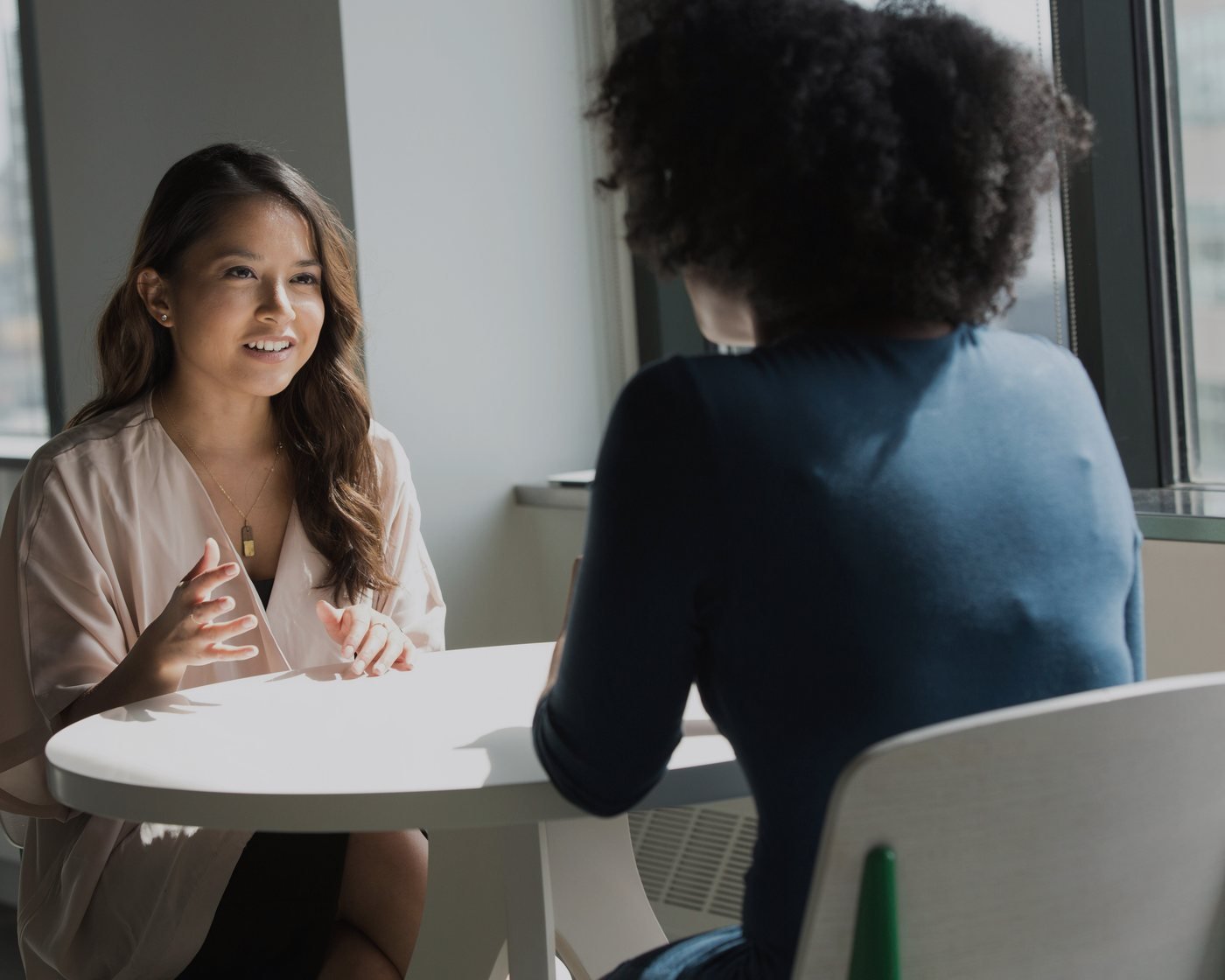 A one to one coaching conversation